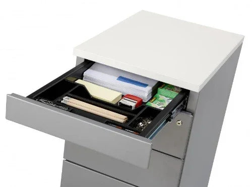 Ladeblok Design met 4 laden en aparte pennenlade - KANTOORMEUBELS.ONLINE