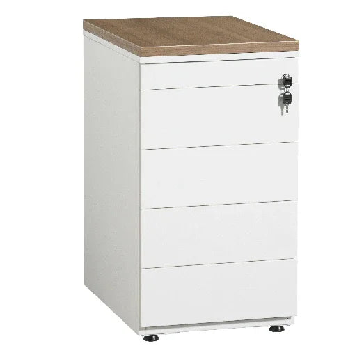 Ladeblok Design met 4 laden en aparte pennenlade - KANTOORMEUBELS.ONLINE