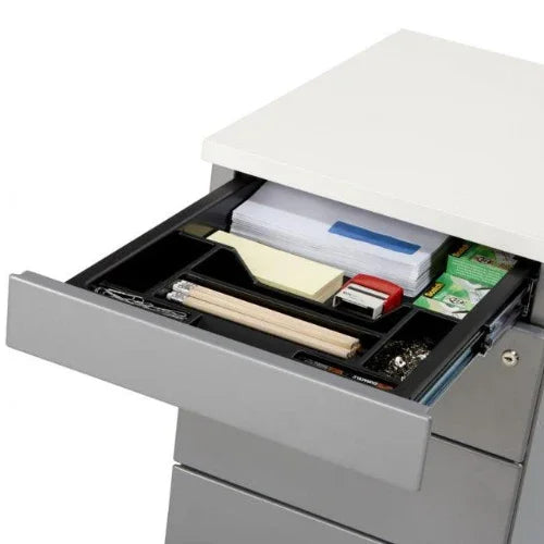 Ladeblok Design verrijdbaar met 3 laden en aparte pennenlade - KANTOORMEUBELS.ONLINE