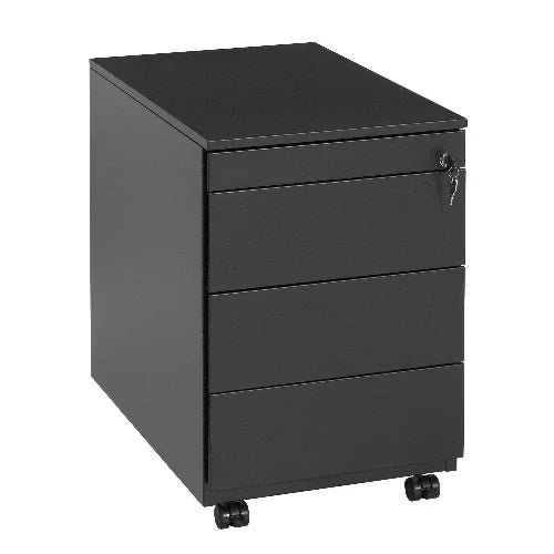 Ladeblok Design verrijdbaar met 3 laden en aparte pennenlade - KANTOORMEUBELS.ONLINE