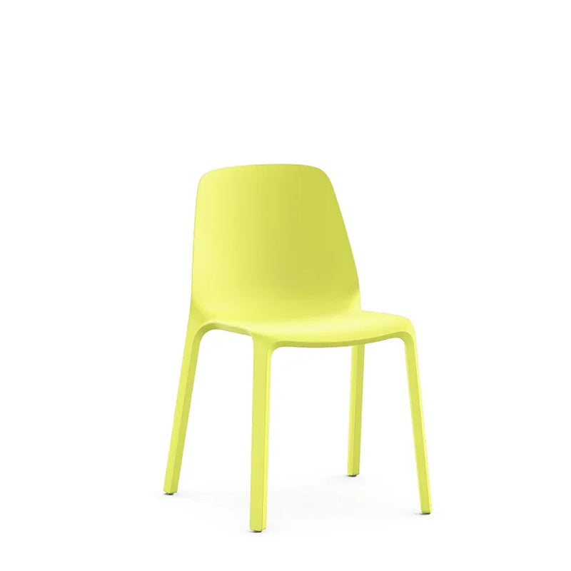 Limegroene multifunctionele stoel Interstuhl Mono, modern design kantoormeubilair