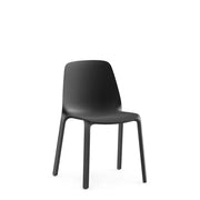 Zwarte multifunctionele Interstuhl Mono stoel, modern design kantoormeubilair voor werkplekken