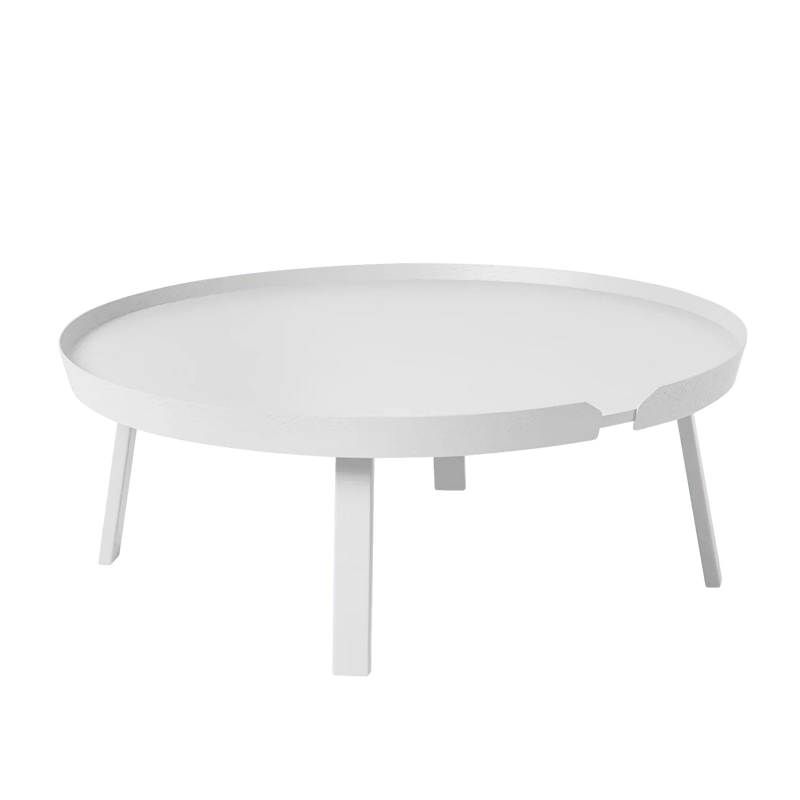 Muuto Around Coffee Table white - KANTOORMEUBELS.ONLINE