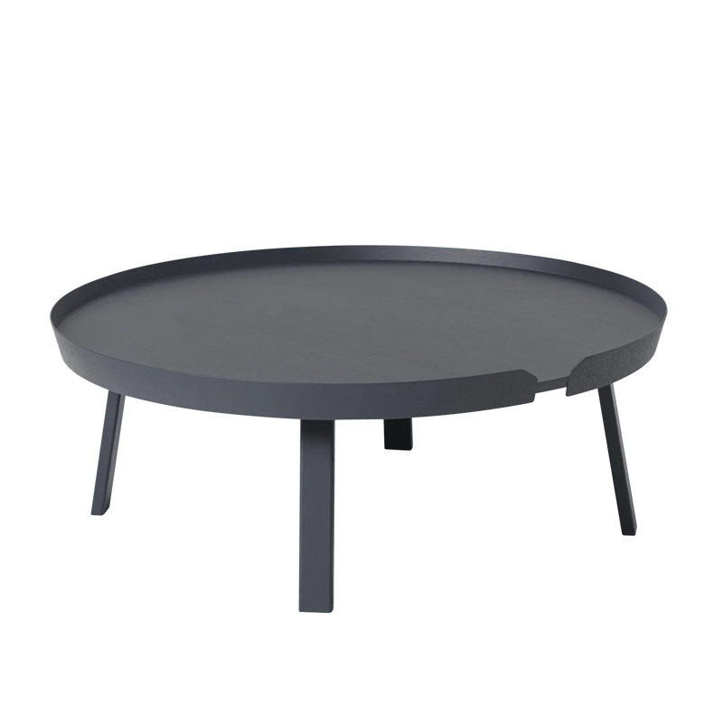 Muuto Around Coffee Table grey - KANTOORMEUBELS.ONLINE
