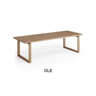 Massief eikenhouten tafel Oak - diverse uitvoeringen