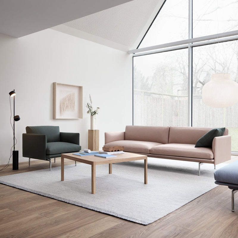 Bank Outline Fauteuil en Sofa 2, 3 en 3,5 zits