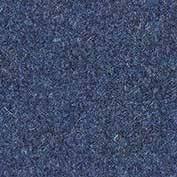 Blauw stoffen detail van de Artifort Lilla 2.0 poef, kantoormeubilair stofstaal
