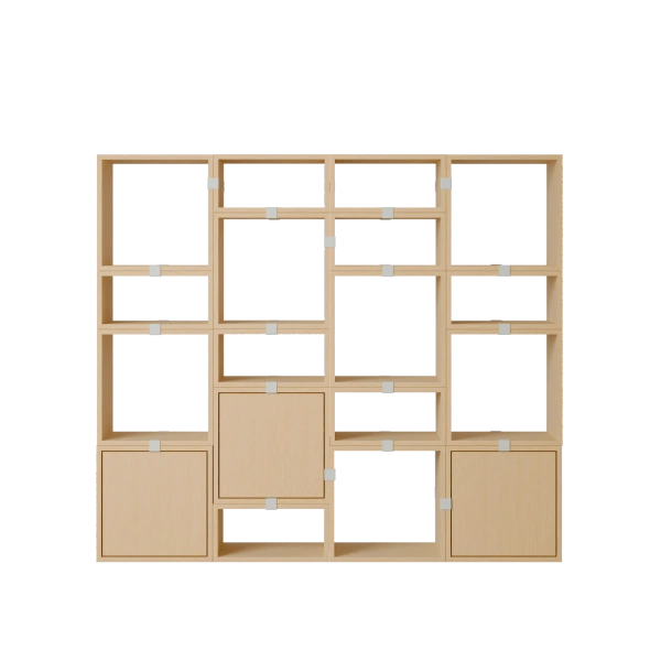 Muuto Stacked Storage System | Modulair kastsysteem