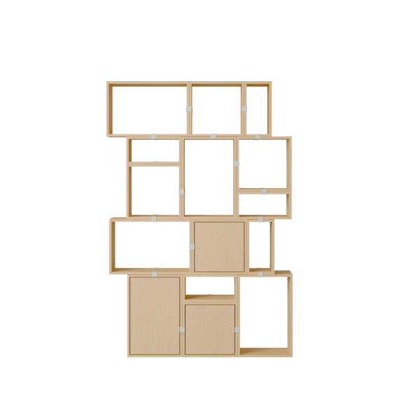 Muuto Stacked Storage System | Modulair kastsysteem