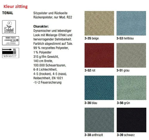 Bureaustoel ROVO R22 6040 S4 Netweave