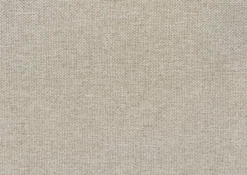 Close-up van beige stof bekleding voor design kantoormeubilair, textuur zichtbaar