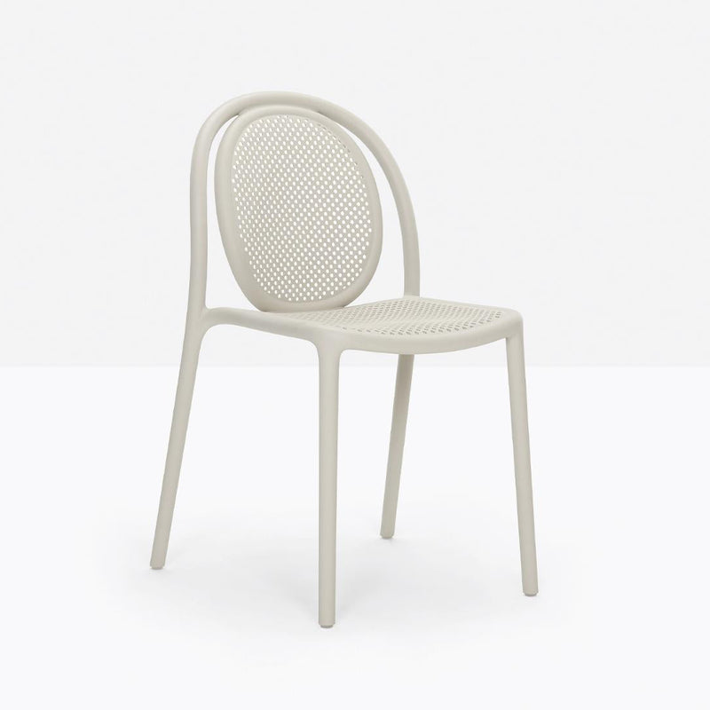 Pedrali Remind stoel zonder armleggers, beige