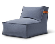 Grijze zitzak stoel voor binnen en buiten, modern design kantoormeubilair
