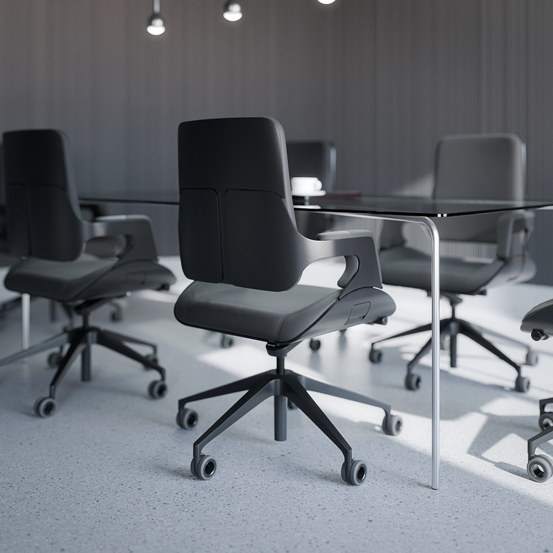 Bureaustoel Interstuhl Silver 262S lage rug