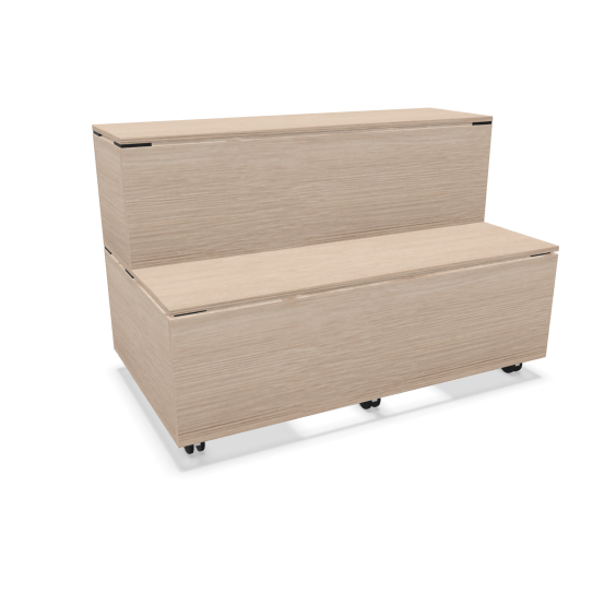 Tribune WINEA ELEMENTS  – Compleet recht model Diepte 80cm