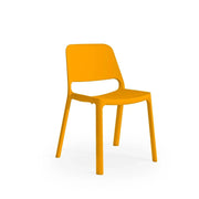 Moderne gele design kunststof stoel, ideaal voor kantoor of thuiswerkplek, Kantoormeubels.online