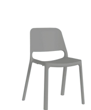 Moderne grijze kunststof design stoel voor kantoor of vergaderruimte, Kantoormeubels.online