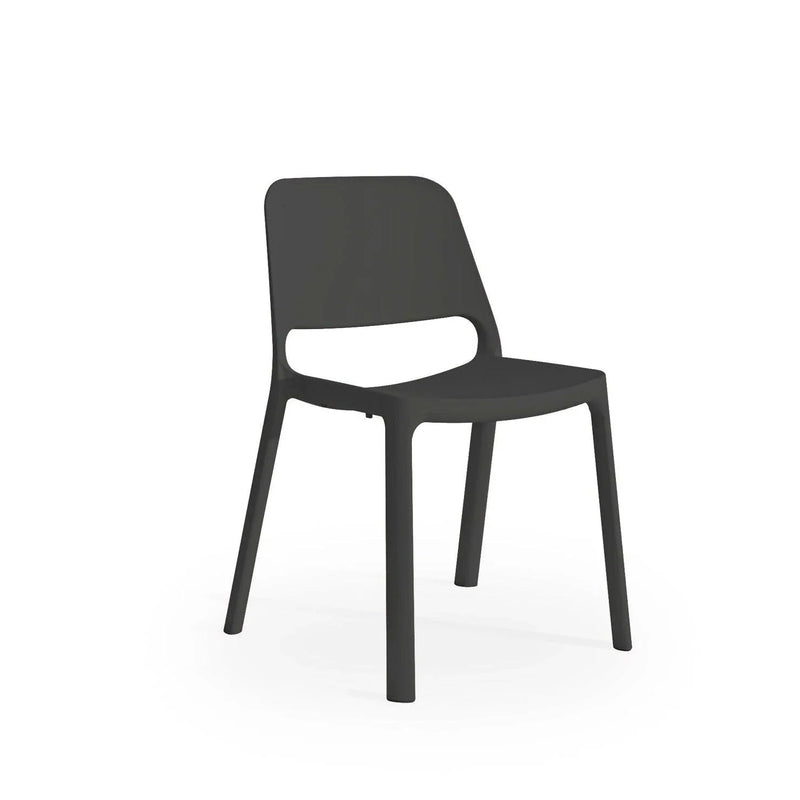Zwarte design stoel Kasper, moderne kantoormeubel voor werkplek of vergaderruimte