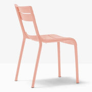 Lichtroze design kantoorstoel zonder armleuningen, moderne uitstraling, KANTOORMEUBELS.ONLINE