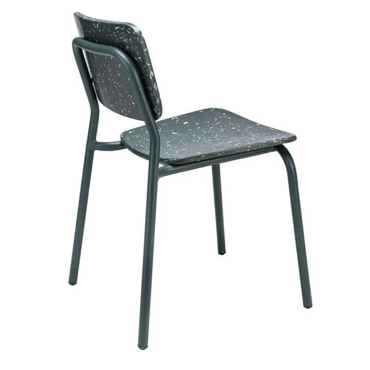 Stoel Satelliet CODE, van gerecycled materiaal met metalen frame, kantoormeubilair online
