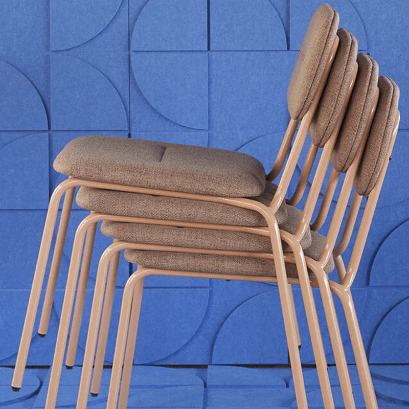 Gestapelde design kantoormeubels Simo stoelen met houten frame voor kantoorinrichting
