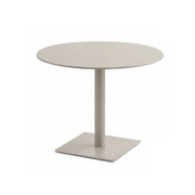 Tafelonderstel SC785 50x50cm vlakke vierkante voet en ronde kolom H73cm