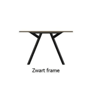 Vergadertafel Bridge rond - KANTOORMEUBELS.ONLINE