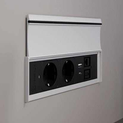 VersaLid inbouw stopcontact met USB-lader