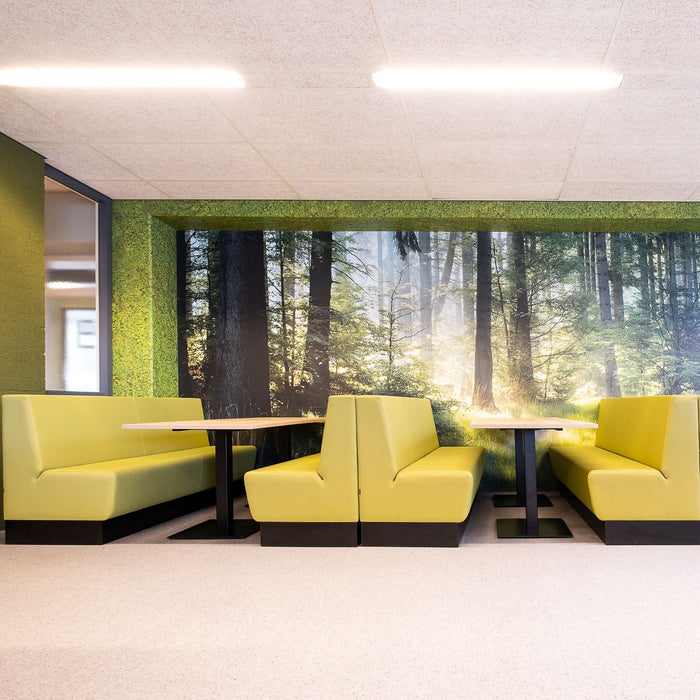 Wandbank of treinbank Aura / in vele kleuren en formaten