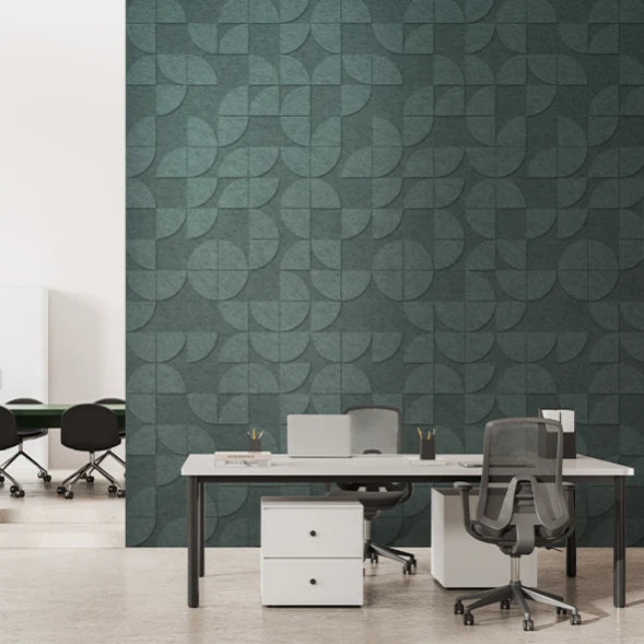 Akoestisch PET-vilt muurpaneel Geo B120xH240cm / Patroon GP7