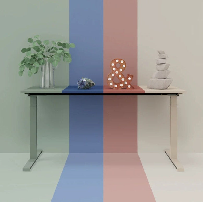 WINI Winea STARTUP 2.0 elektrisch zit-sta bureau 5 Trendkleuren