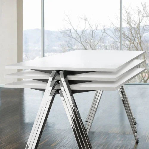 Tafel Yuno / stapelbaar en verrijdbaar / Wiesner-Hager